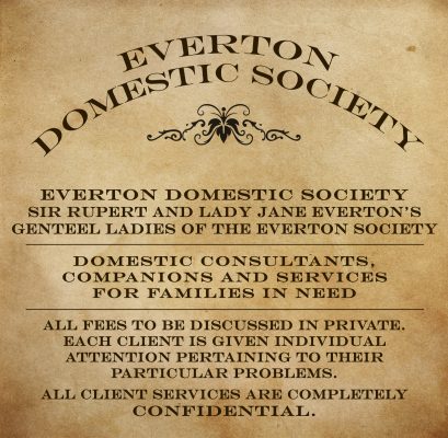 Everton Domestic Society notice